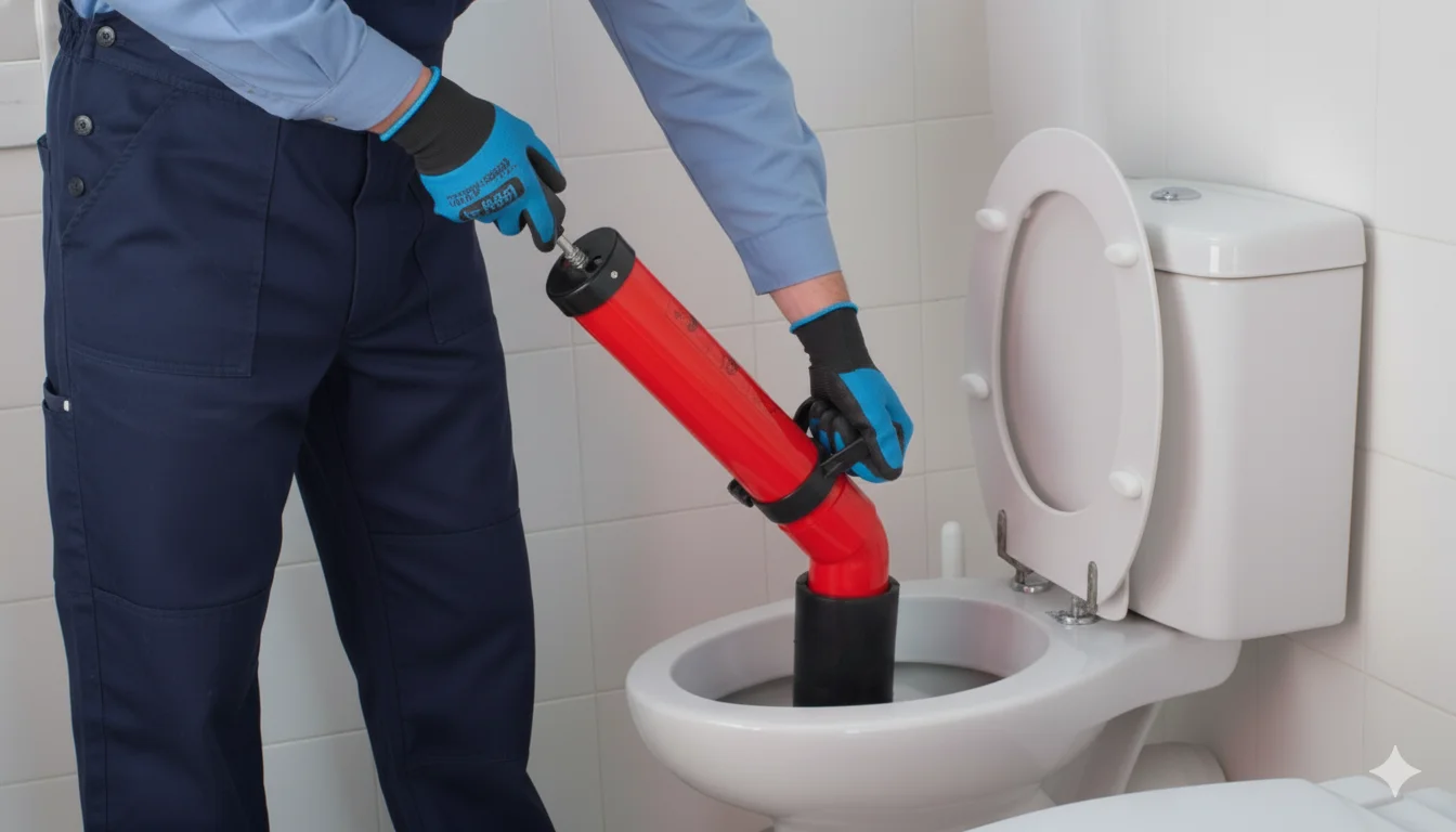 Ventouse professionnelle pour WC